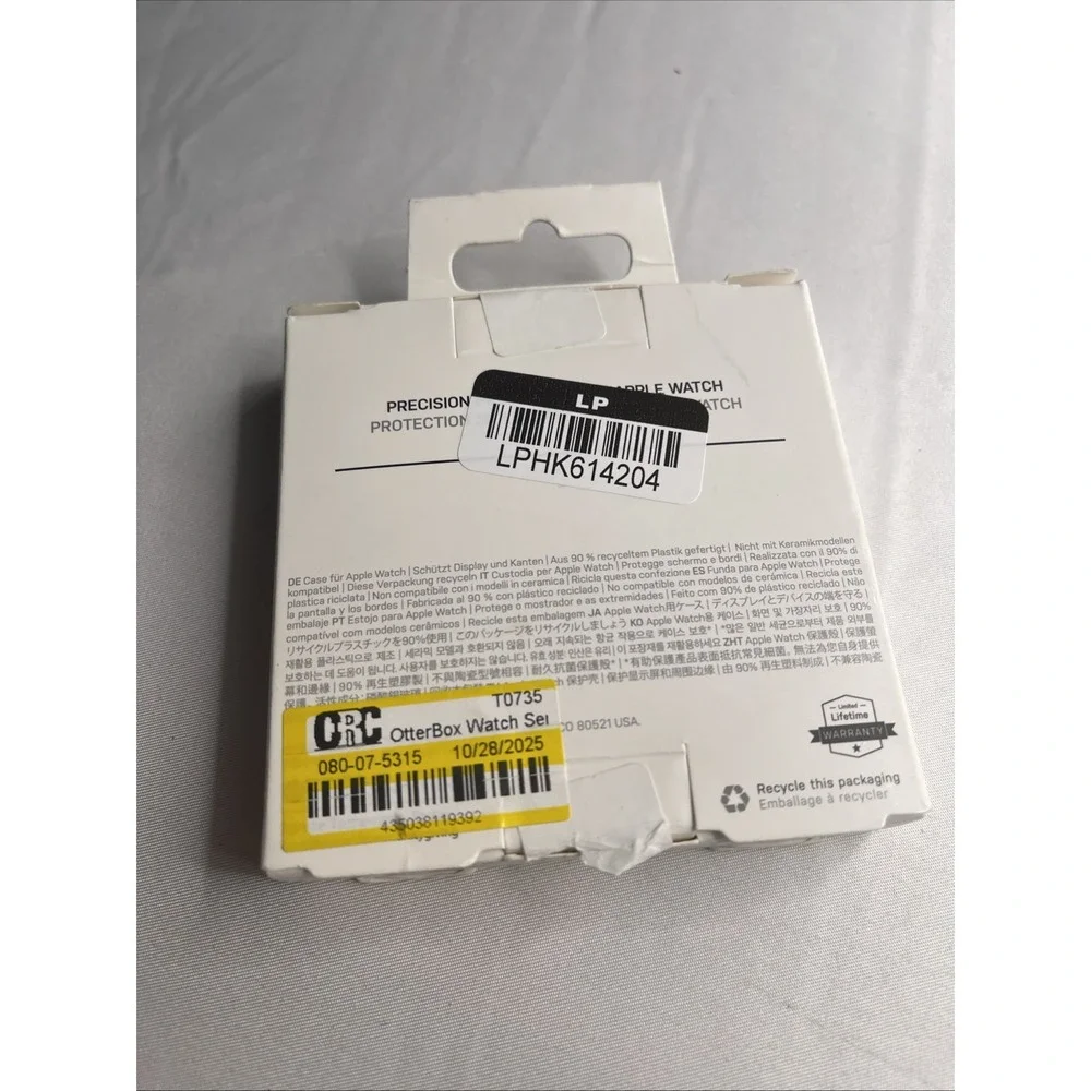 OtterBox Bumper Protection Case for Apple Watch Series 10, 11 42mm – Black